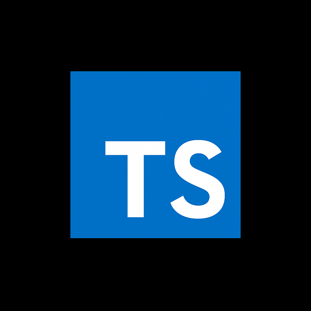  TypeScript Logo – Typed superset of JavaScript used for scalable applications