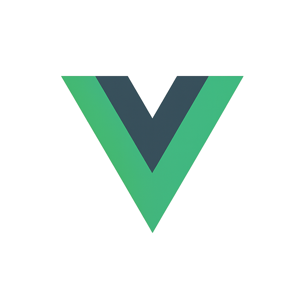 Vue.js Logo – Progressive JavaScript framework for building user interfaces and SPAs