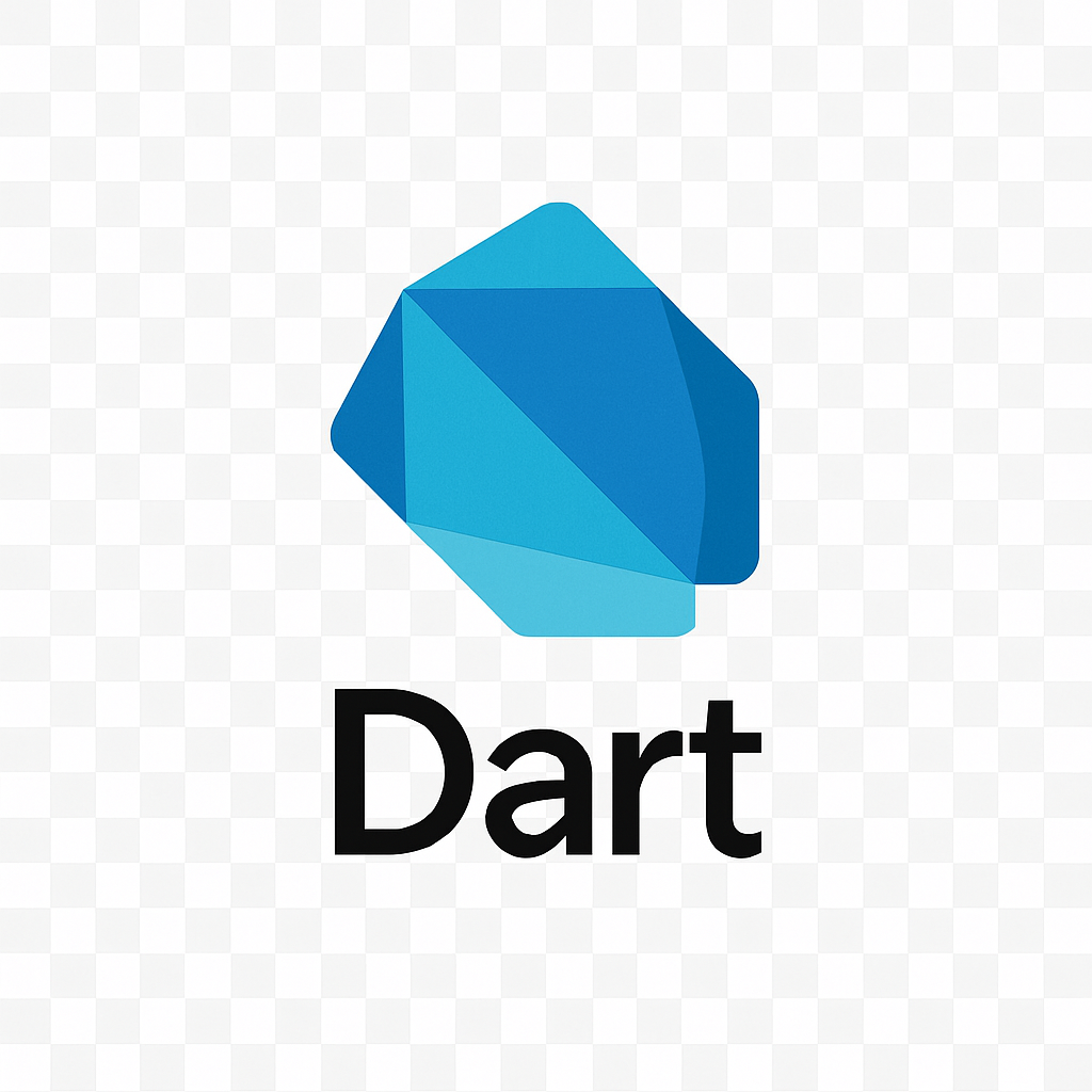 Dart Logo – Google’s open-source programming language for structured, fast application development