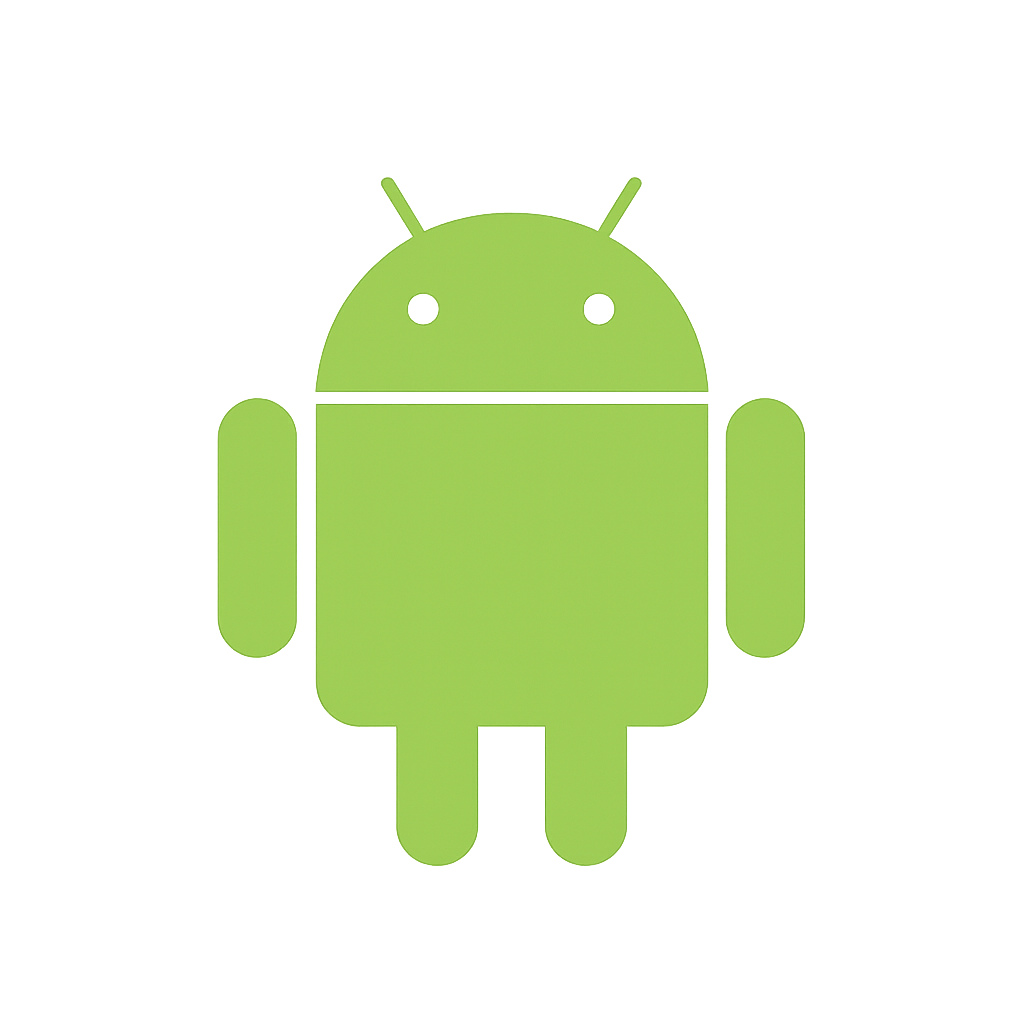 Android Logo – Official mascot of the Android operating system by Google