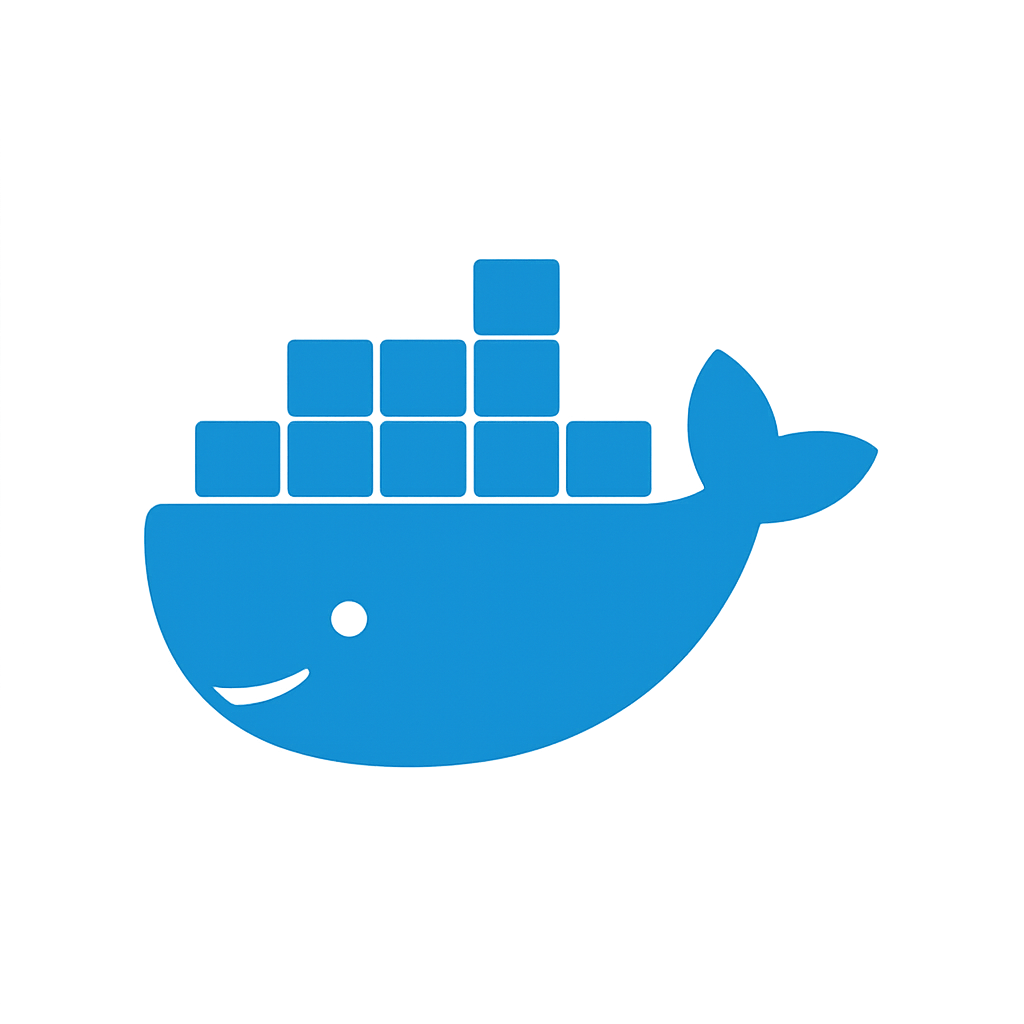 Docker Logo – Containerization platform for scalable DevOps and microservices deployment